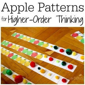 apple pattern free printable