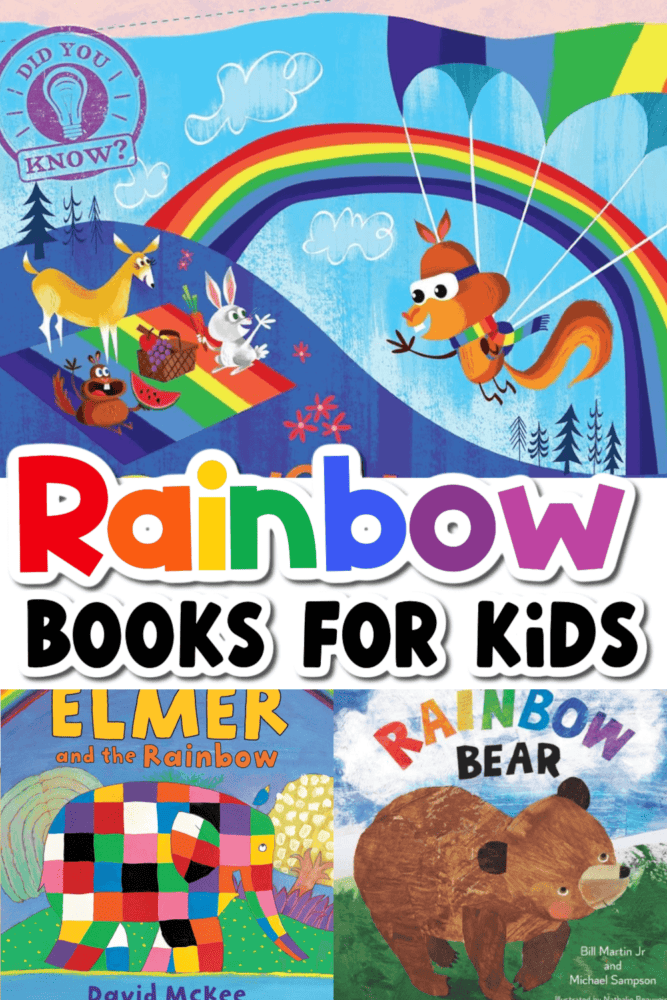 25 rainbow children's books