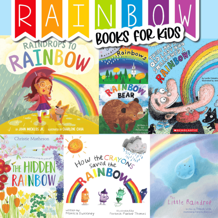 25 beautiful children's books about rainbows