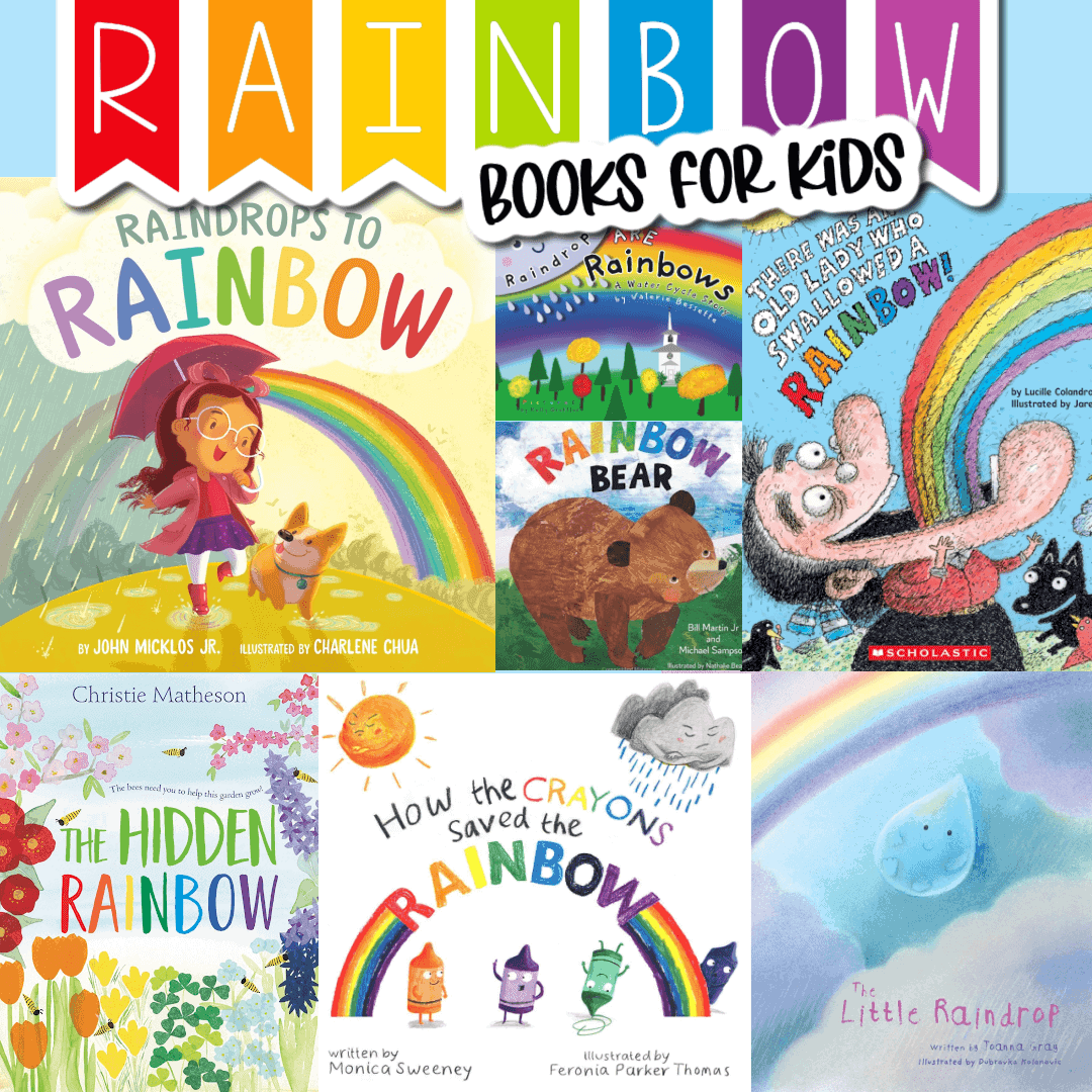 25 beautiful children's books about rainbows