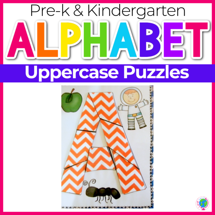 Printable Uppercase Letter Puzzles 15 a photo of an uppercase letter puzzle for the letter "a"