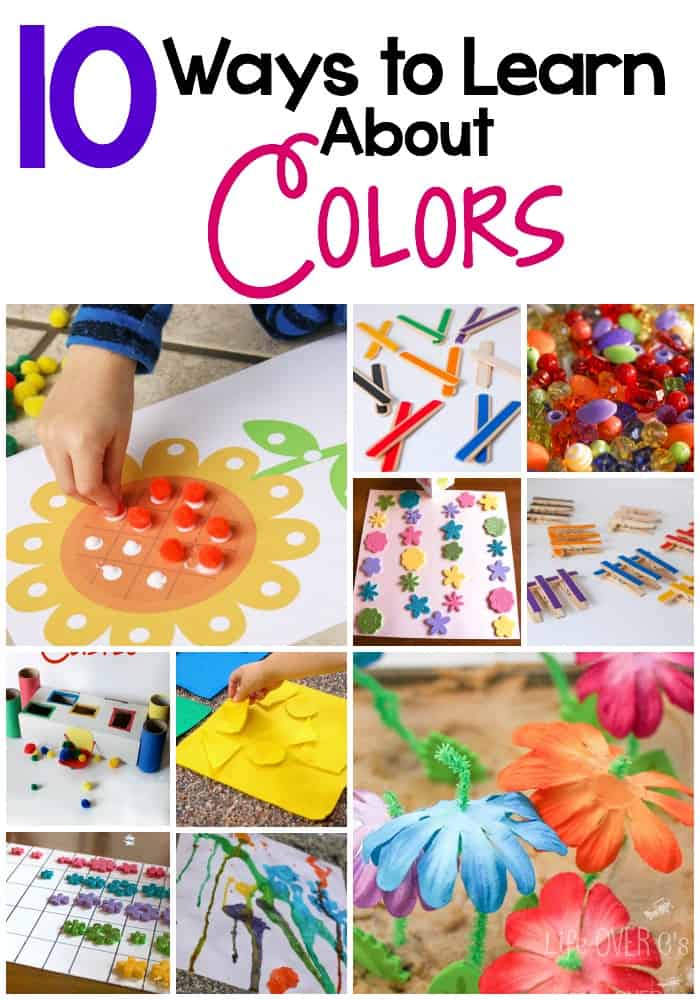 10 Ways to Learn About Colors with Your Preschooler