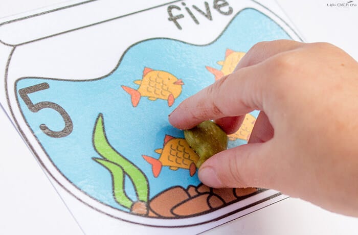 Free Printable Goldfish Counting Cards Life Over C s