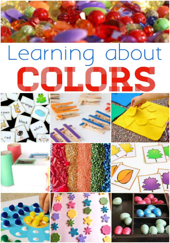 Easy Activities for Learning Colors  Life Over Cs