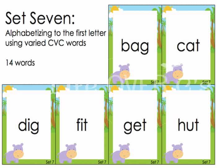 Alphabetical Order War Card Games 12 Printable Games