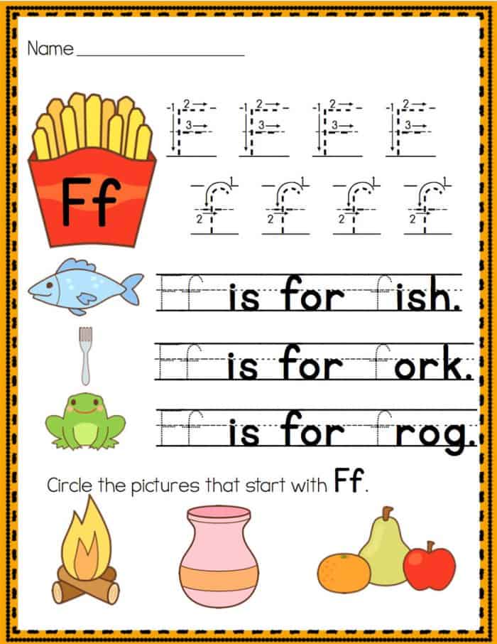 Alphabet Handwriting Practice - Trace and Print Worksheets - Kinder Craze