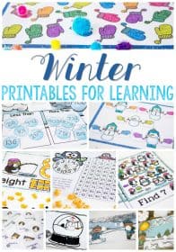 Free Winter Printables for Learning - Life Over C's