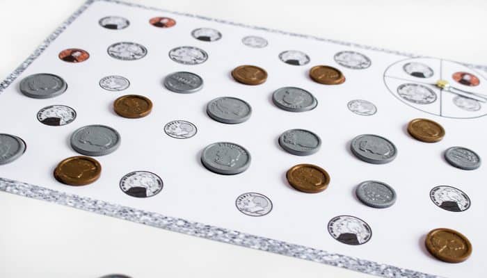 Coin Matching Spin Cover Game