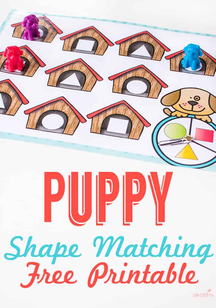 Dog Memory Matching Game (free printable) - The Activity Mom