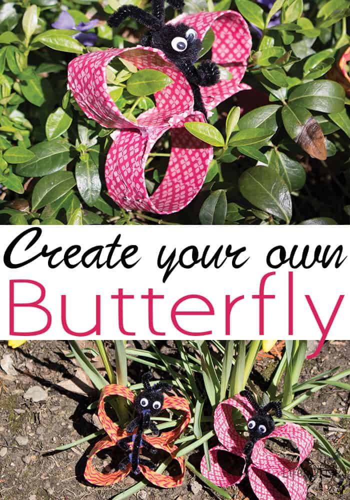 Toilet roll craft - Butterflies - Kiwi Families