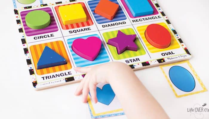 puzzle shape matching cards