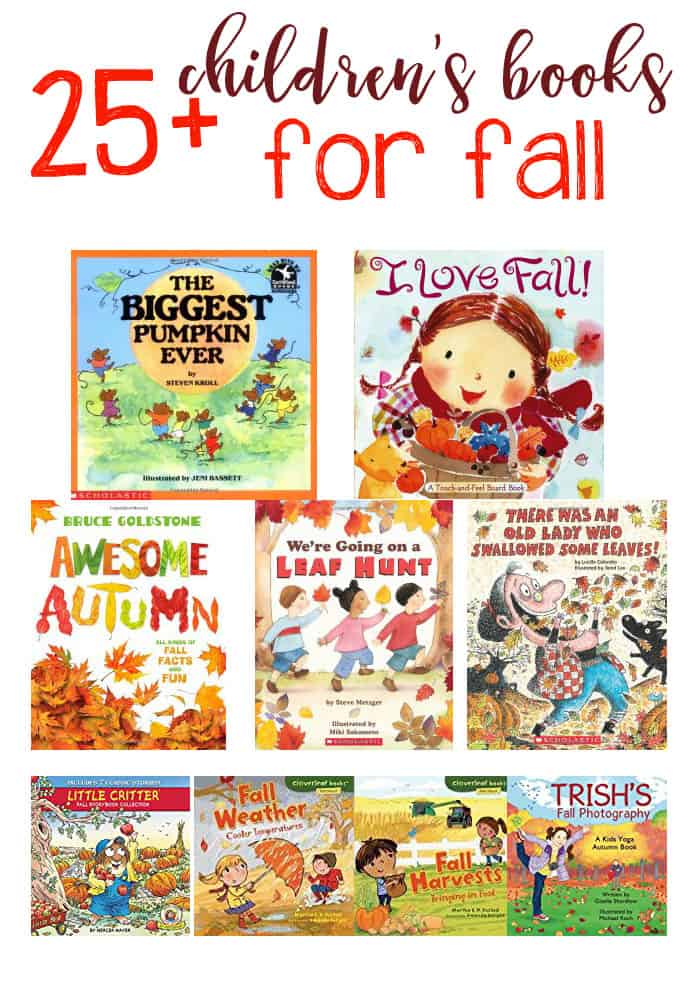 25+ Perfect Fall Books for Kids Life Over C's