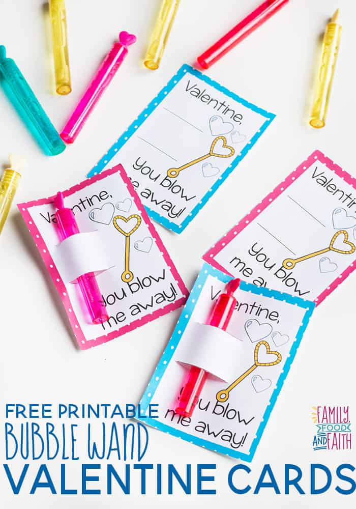 Bubble Wand Valentine Cards Free Printable For Valentine s Day