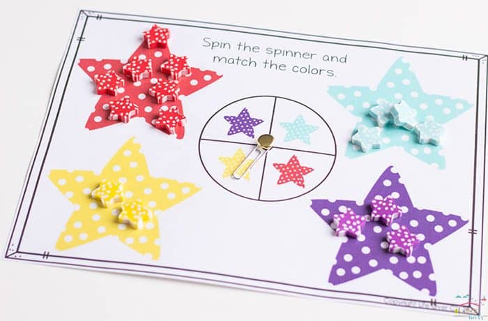 Free Printable Star Mini Eraser Math Pack 8 do you love dollar spot mini erasers? this star mini eraser activity pack for preschoolers is full of great math activities! counting, sorting, matching, patterns and more!