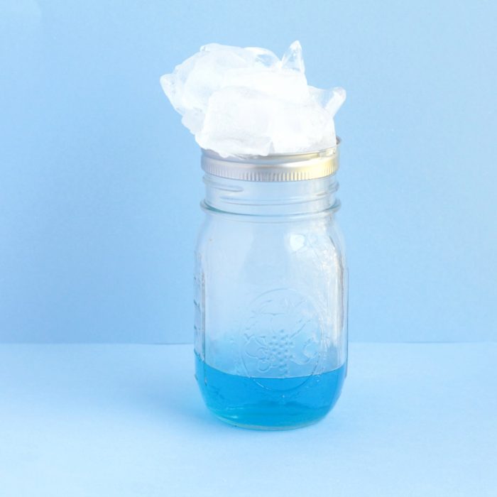 Cloud in a Jar Science Activity for Kids
