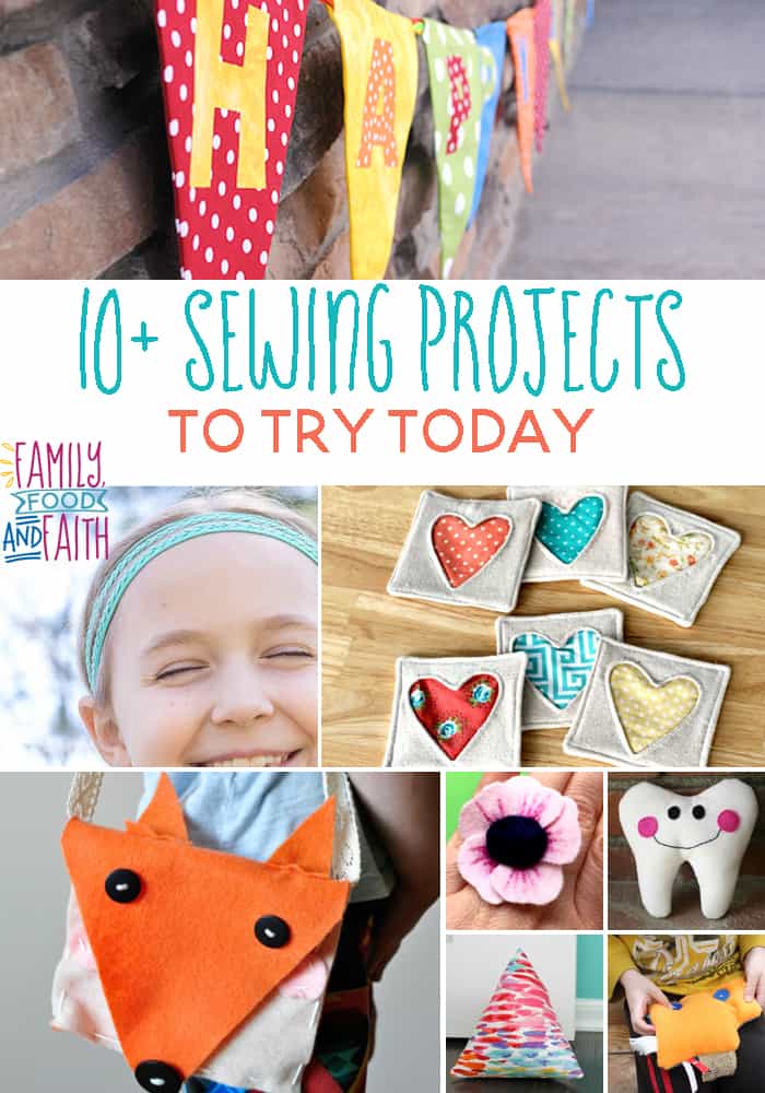 30+ Free Beginner Sewing Projects for Kids & Teens