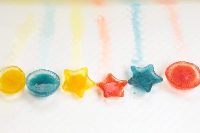 Color Mixing Ice: Easy Preschool Science Activity 8 teach preschoolers the basics of color theory and color science with the color mixing ice preschool science activity! keep cool while learning!