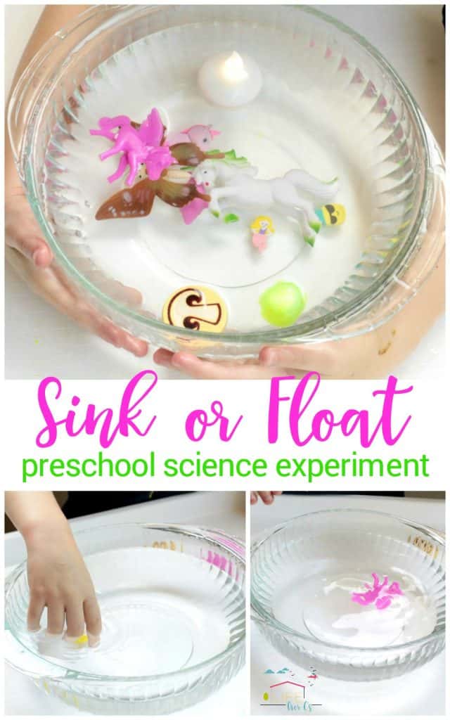 Sink Or Float Science Activity For Preschool
