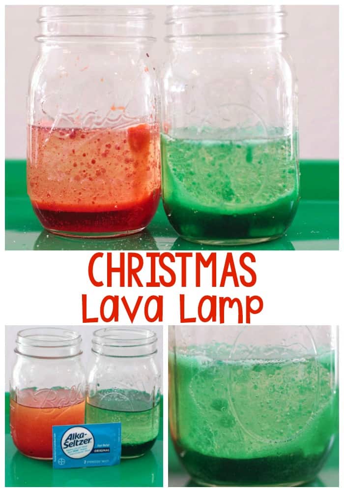 Christmas Lava Lamp Science Experiment - Life Over Cs