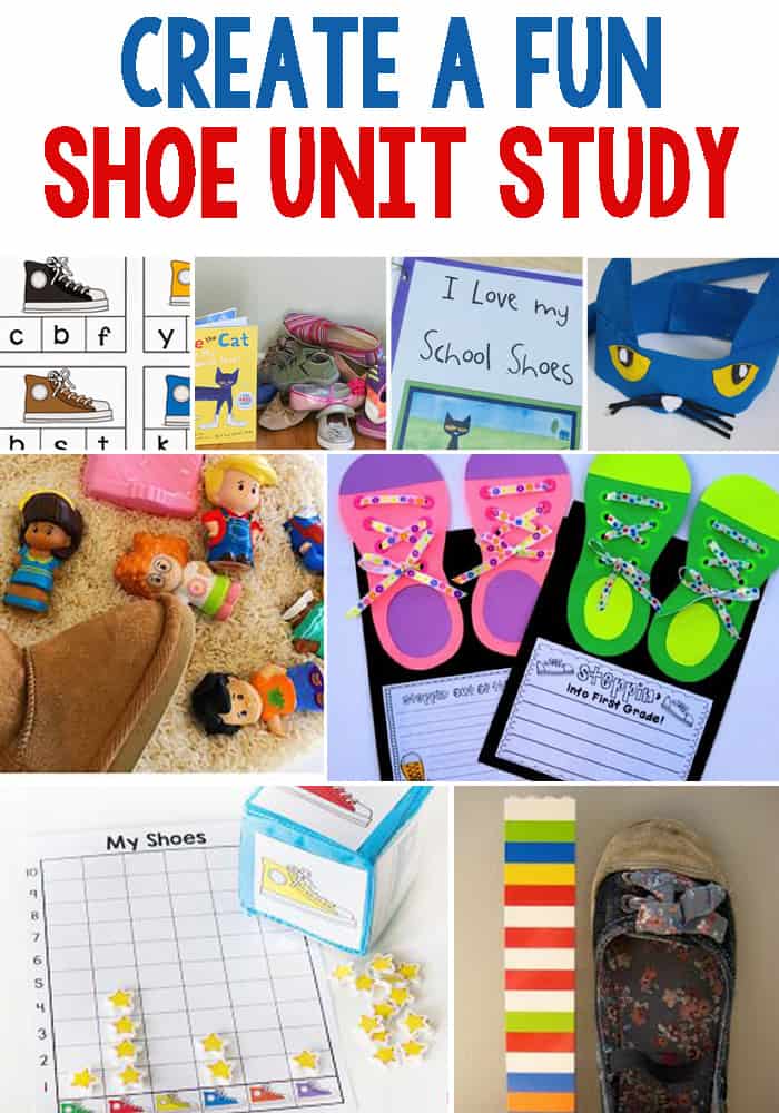 Excellent Activity Ideas For A Shoe Themed Unit Study