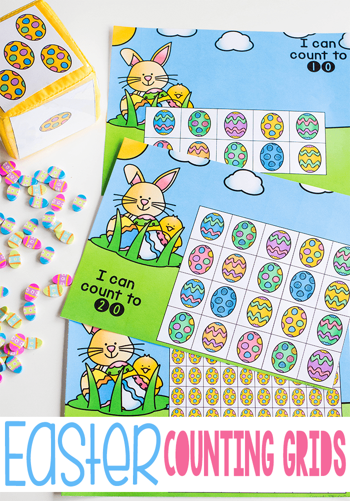 free printable easter math game for kids