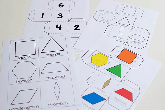 Free Pattern Block Printables For Easy Low Prep Kinergarten Math