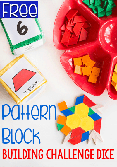 Free Pattern Block Printables for Easy, Low-Prep Math - Life Over C's