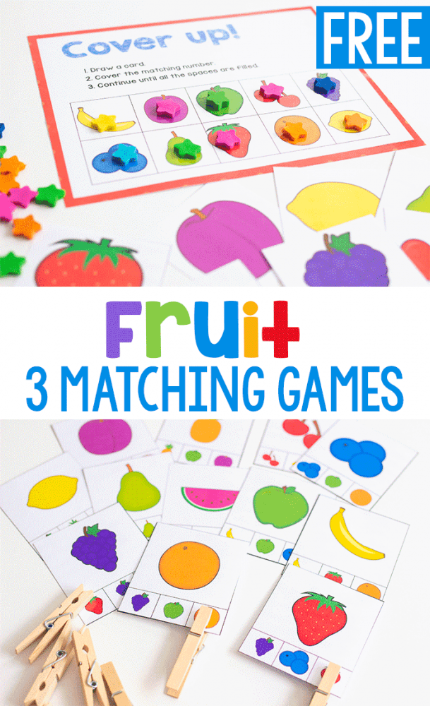 Match 3 Games  Free Matching Games for Kids at