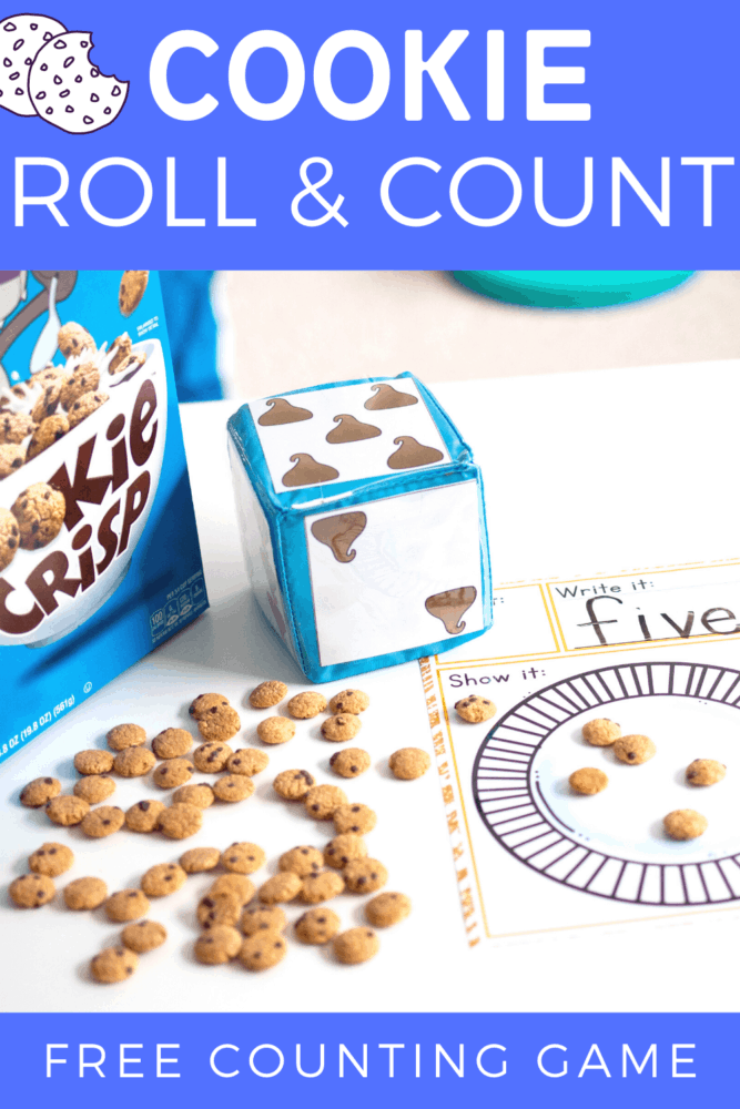 Free Printable Chocolate Chip Roll and Count Activity 6 free printable counting activity for preschoolers. practice counting with this low-prep roll and count dice activity for math centers.
