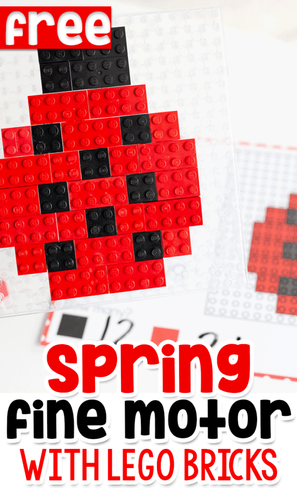 these free printable lego activities are a no-prep math center for your kids who already love playing with lego.