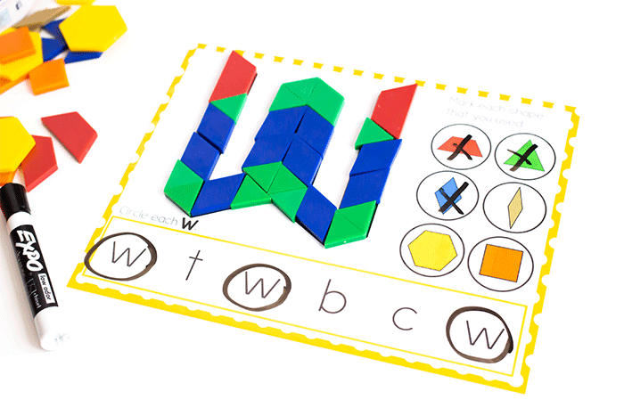 Printable Lowercase Letter M Template