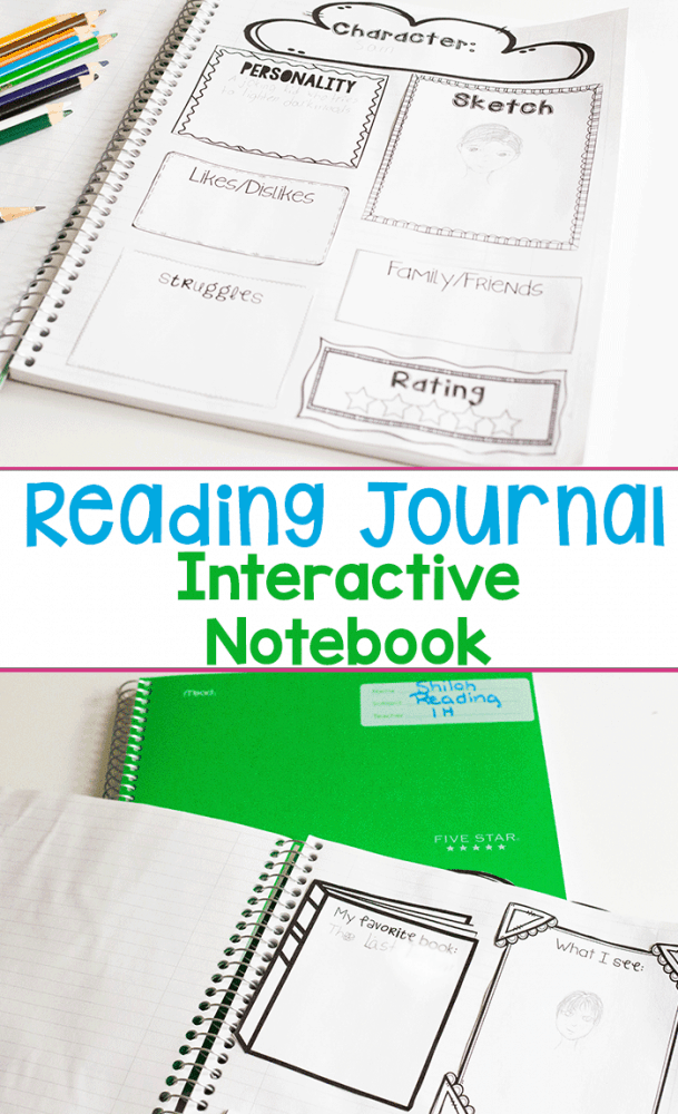 Reading Journal Interactive Notebook