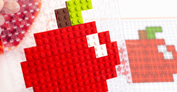 Free Printable Fall Theme Fine Motor Mats for LEGO %page