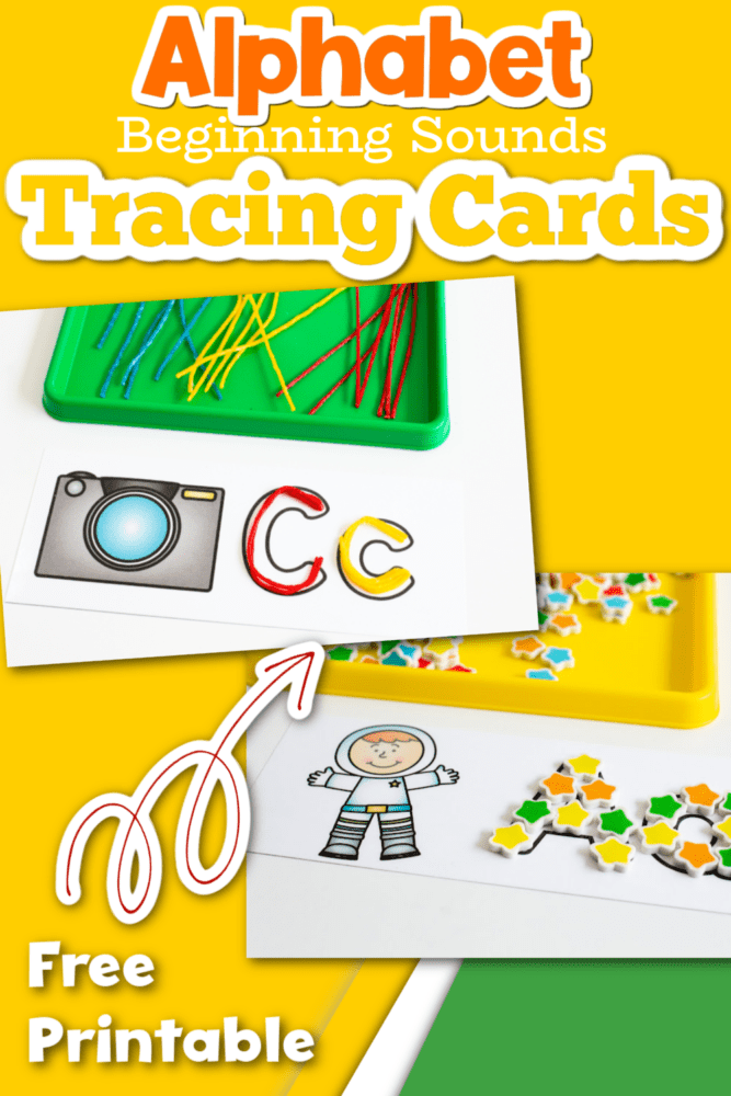 free printable alphabet tracing cards for beginning sounds