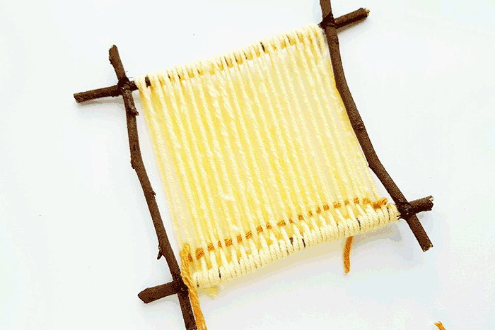 start your weaving project for kids as a great way to work on fine motor skills with tweens and pre-teens.