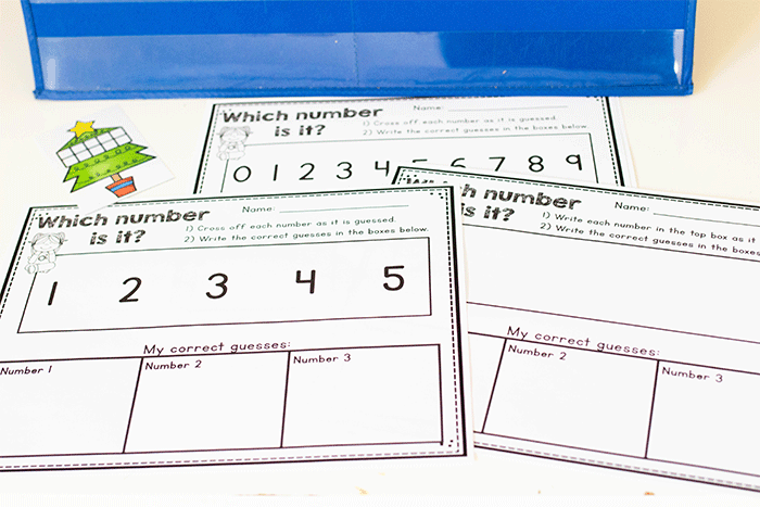 free printable christmas ten-frame hide and seek game is a great way to work on counting to 10 with your preschoolers