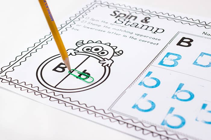 Mini Alphabet Books for Preschoolers Printable Activity