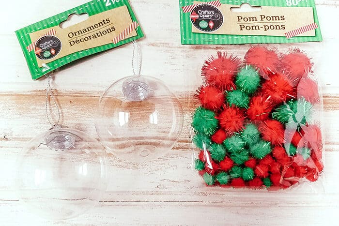 Homemade Pom Pom Christmas Lights for Fine Motor Fun