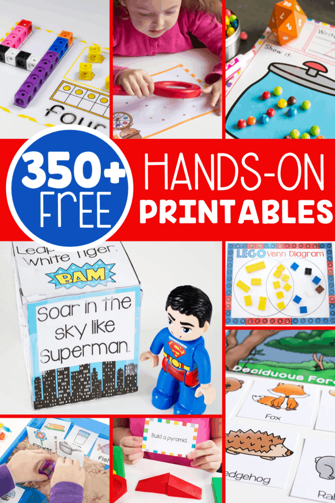 math, literacy, science and stem activities for preschool, pre-k and kindergarten.
