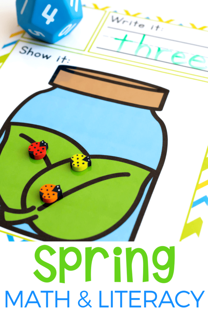 kids love the spring math activities that are included in the pre-k and preschool spring math and literacy pack. play dough, sorting, graphing, bingo games, counting, alphabet activities and more! all in one easy printable set.