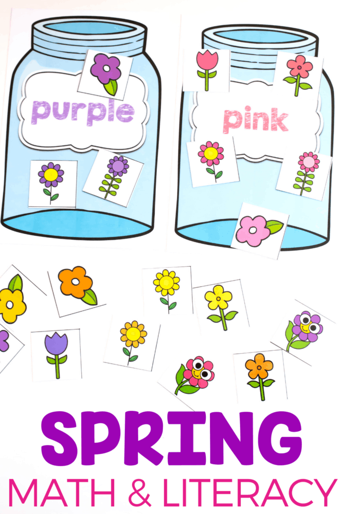 counting activities, pattern printables, sorting, spring bingo games, number order, play dough, alphabet printables and more.