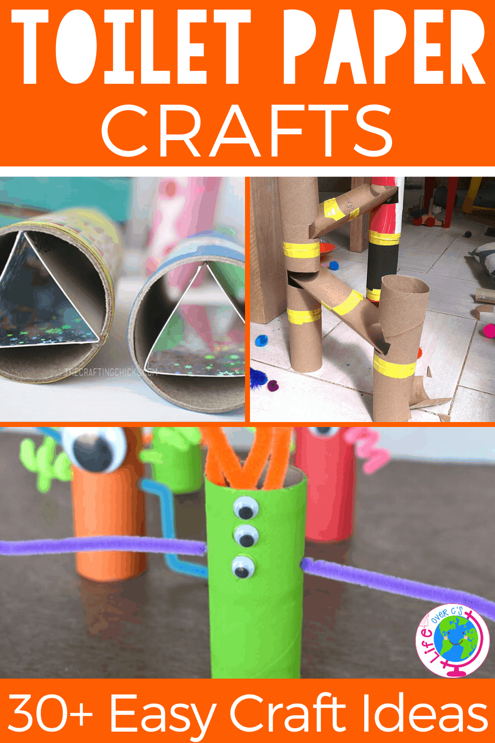 Craft Ideas With Toilet Paper Rolls - Playtivities