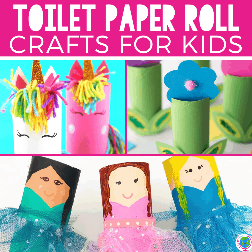 30+ Toilet Paper Roll Crafts for Kids