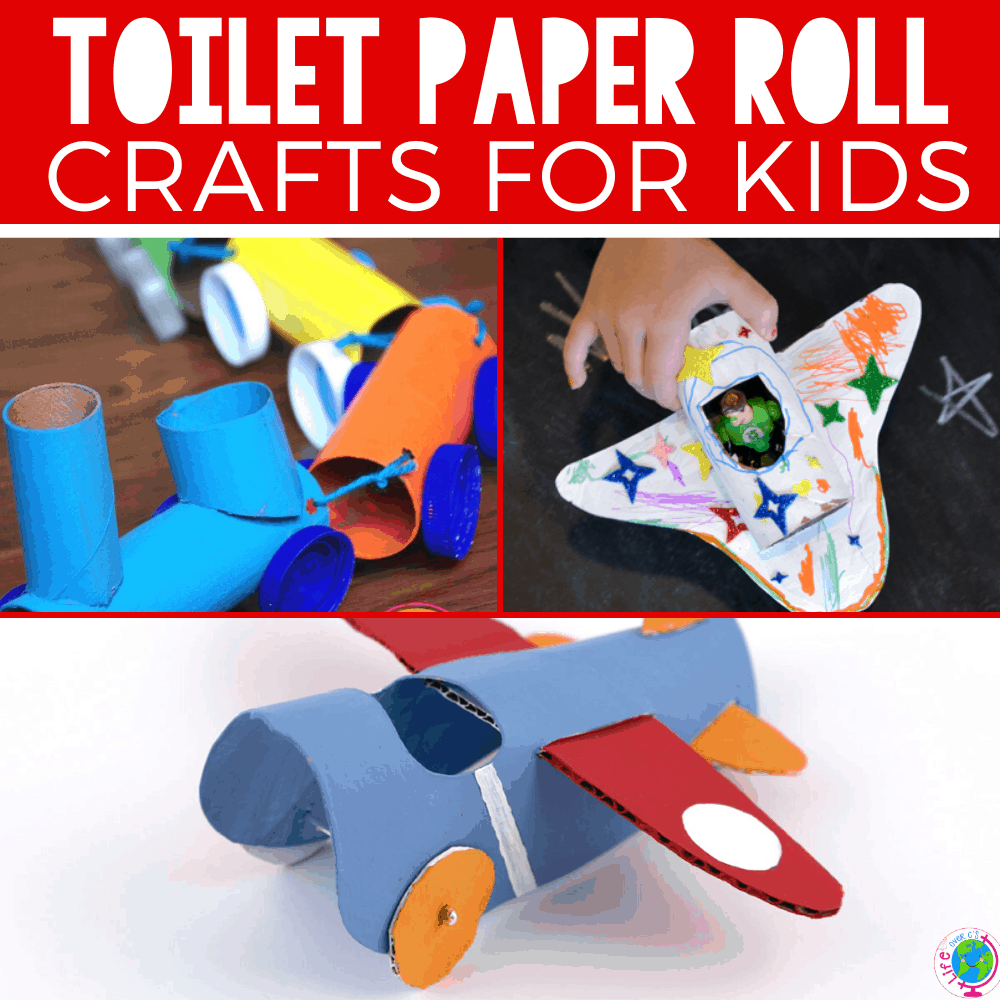 30+ Toilet Paper Roll Crafts for Kids