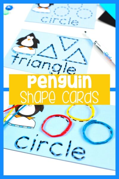 Free Printable Penguin Shapes for Preschool - Life Over C's