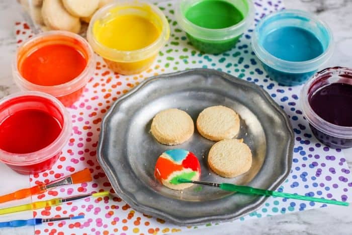 Kid s DIY Edible Paint for Cookies