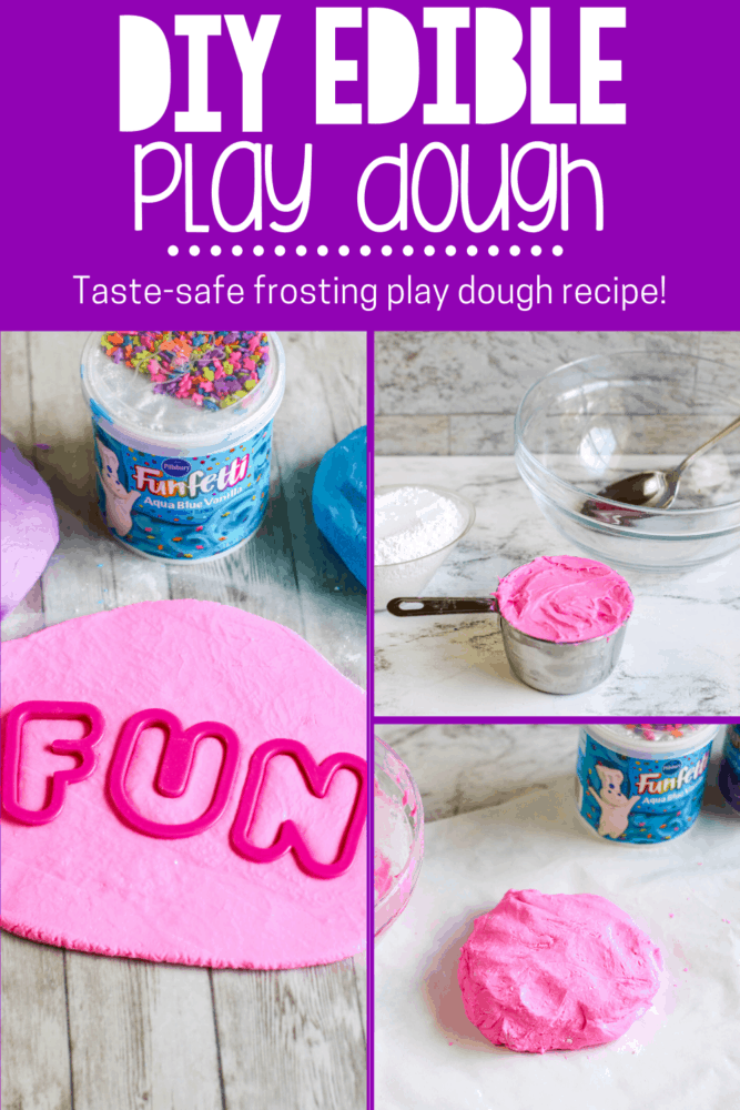 diy frosting play dough