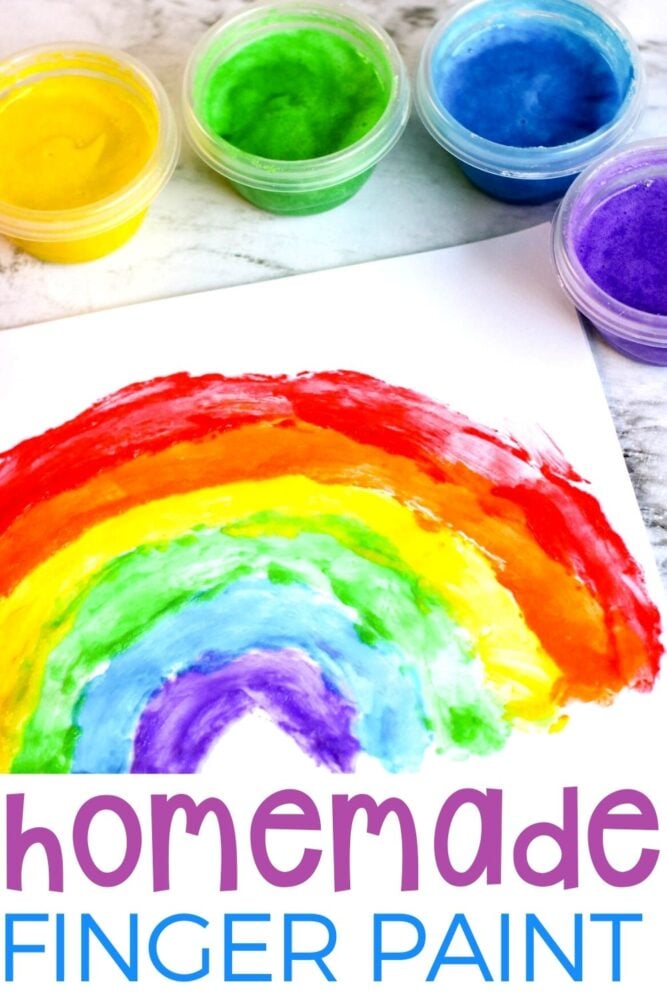 easy homemade finger paint