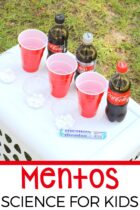 Soda and Mentos Easy Science Experiments for Kids