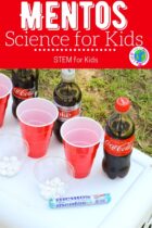 Soda and Mentos Easy Science Experiments for Kids